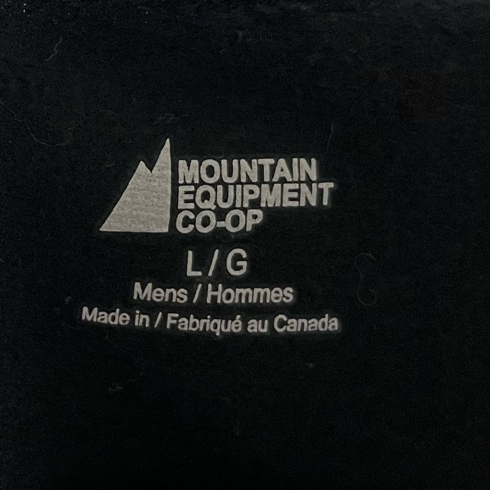 Mountain Equipment Co-op Men’s Black Fleece-Lined Tights Size Large - Reflective - Picture 15 of 15